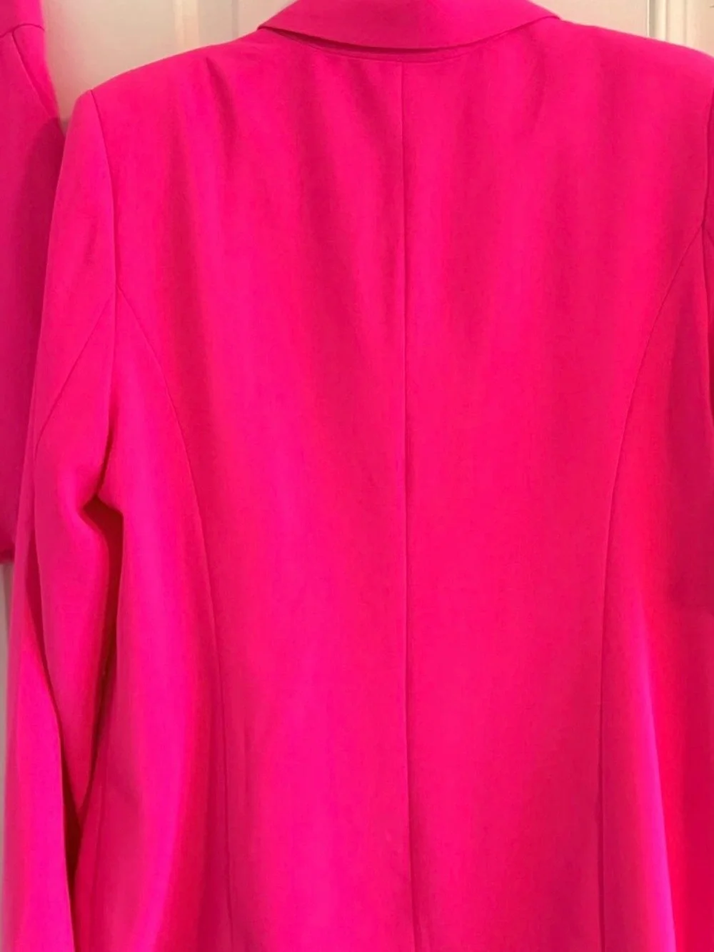 Bright Pink Blazer & Short Set from Apricot Lane. Jacket - large. Shorts - med.